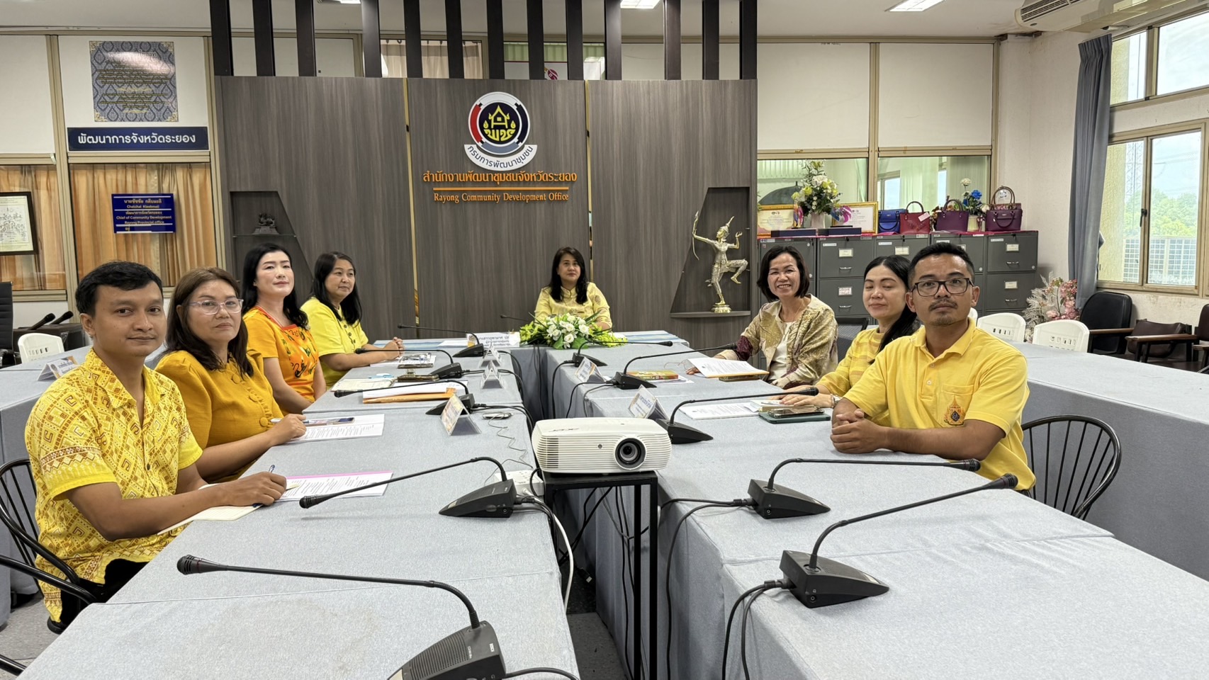 สพจ.ระยอง ประชุมกรมการพัฒนาชุมชน ครั้งที่ 7/2568 