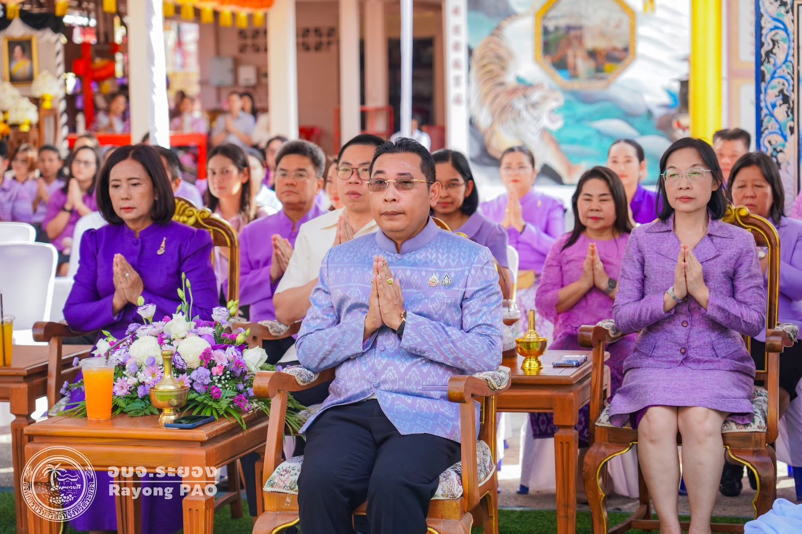 สำนักงานพัฒนาชุมชนจังหวัดระยอง ร่วมพิธีถวายสักการะเจ้าแม่ทับทิม งานมหกรรมเล่าขานตำนานเมืองระยอง เฉลิมพระเกียรติ 71 พรรษา สมเด็จพระกนิษฐาธิราชเจ้ากรมสมเด็จพระเทพรัตนราชสุดาฯ สยามบรมราชกุมารี เนื่องในวันอนุรักษ์มรดกไทย ประจำปี 2569