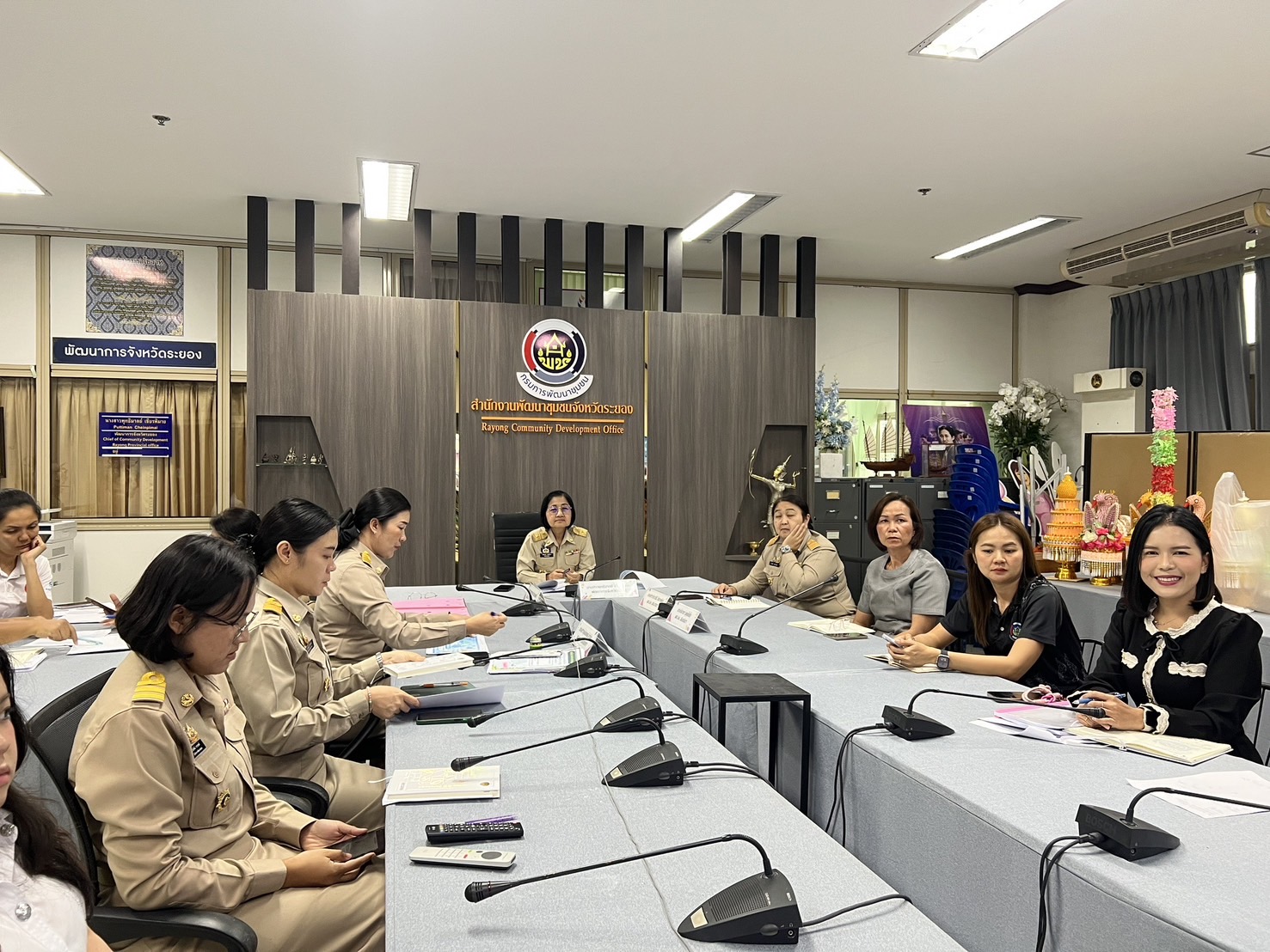 สพจ.ระยอง ร่วมการประชุมกรมการพัฒนาชุมชน ครั้งที่ 4/2569